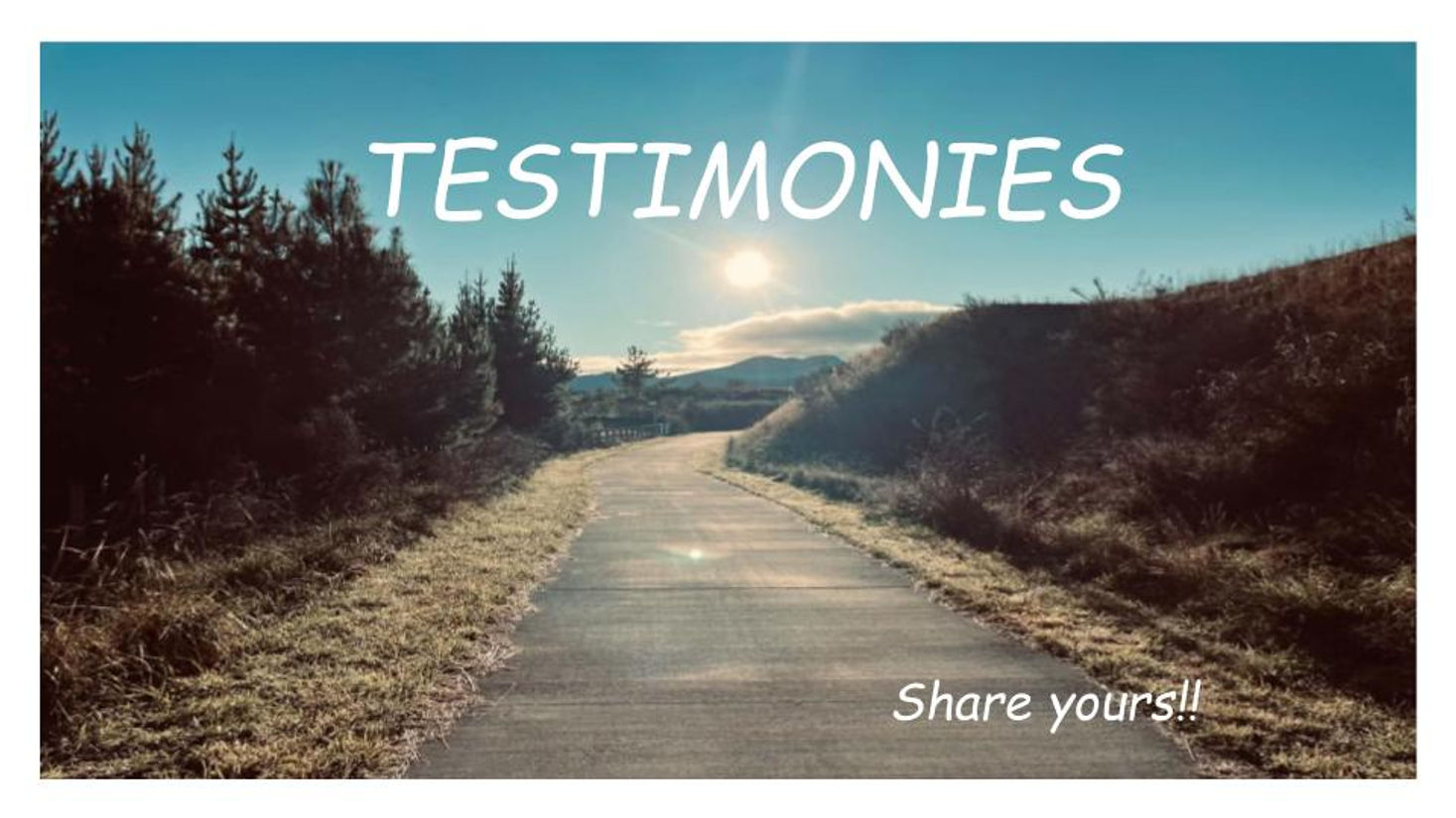 Testimonies